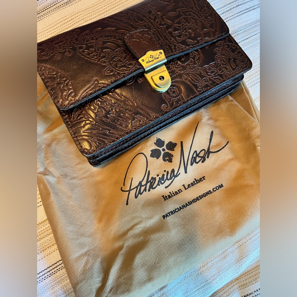 Patricia Nash Crossbody Organizer Leather